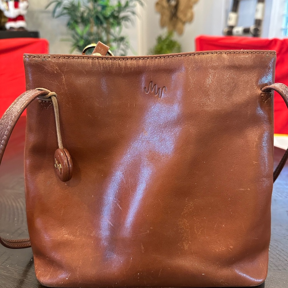 Brown Leather Women's Bag - Picture 3 of 9